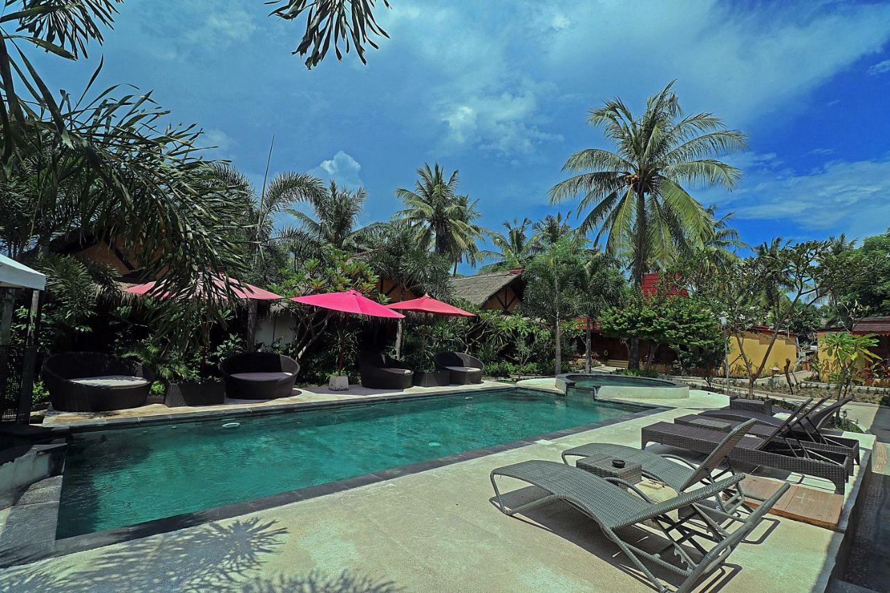 Salim Cabaña Gili Air Exterior foto
